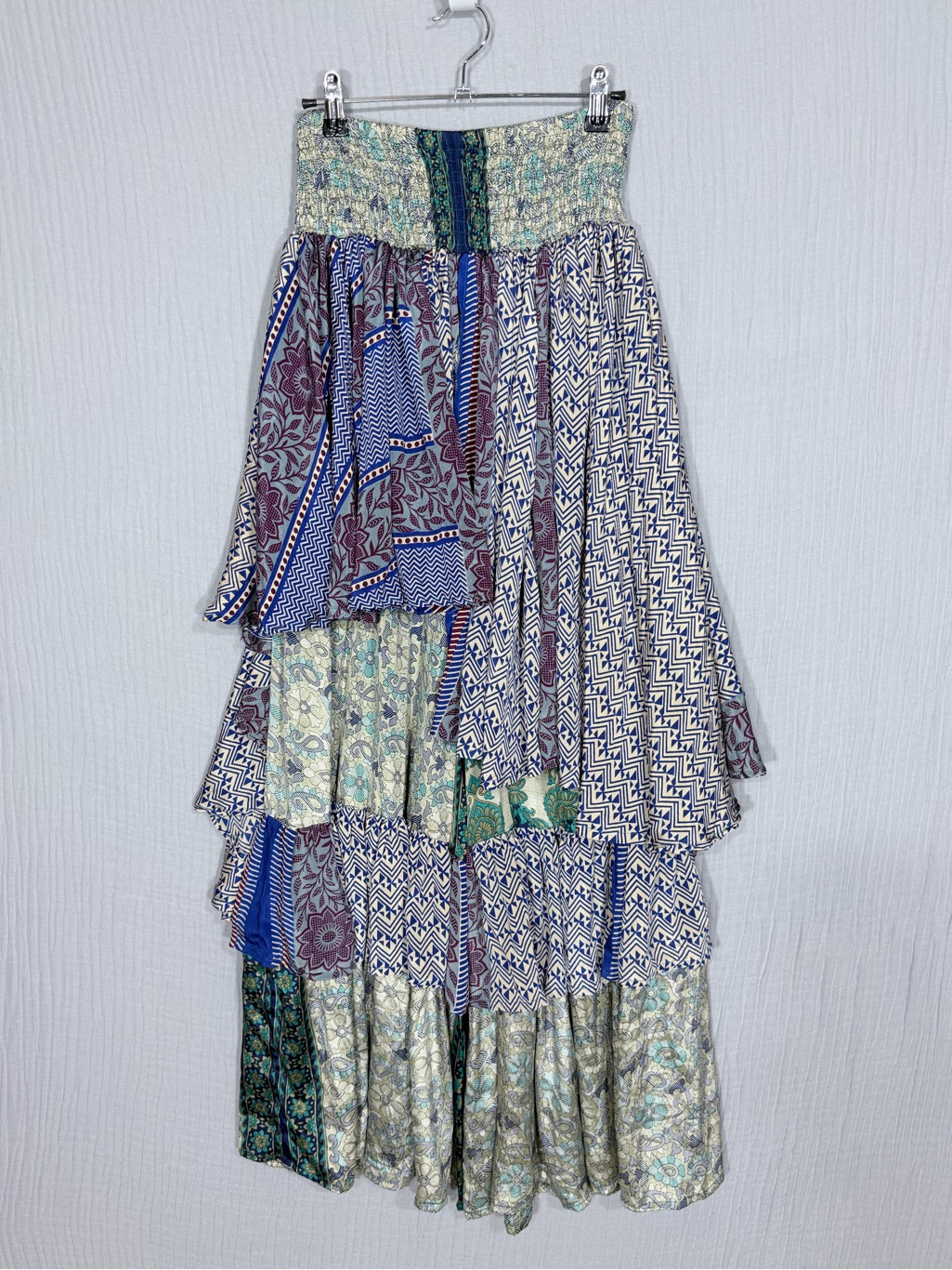 Kantha Bae Patchwork Convertible Palazzo Pants Free Size Boho Festival